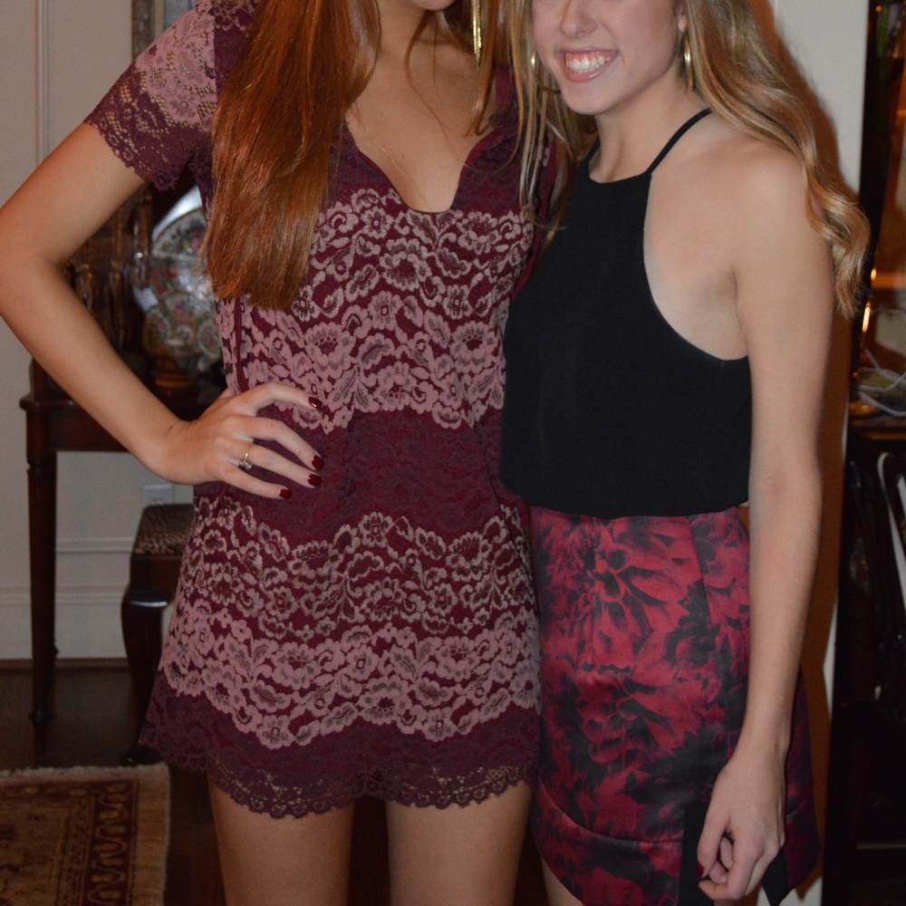 Toni Lace Mini Dress